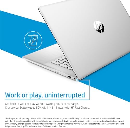 HP Latest Business Professional Laptop, 17.3" HD+ Touchscreen, Intel Core i5-1334U, 32GB RAM, 1TB SSD, Webcam, HDMI, FP Reader, Backlit KB, Wi-Fi 6, Windows 11 Pro, Silver - Image 5