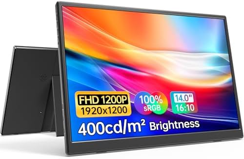 Anyuse 14" FHD USB-C HDMI HDR Portable Monitor by Anyuse