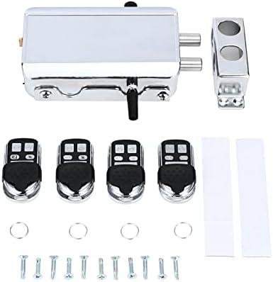 Electronic Deadbolt, Remote Control Anti-Theft Home Security Keyless Smart Hidden Door Lock with 4 Remote Controls - Image 6