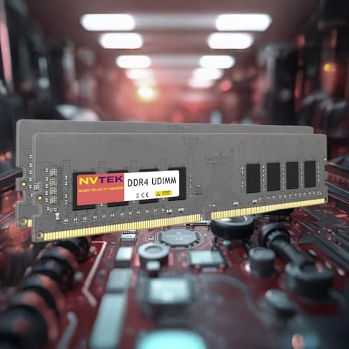 64GB (4X16GB) DDR4 2666MHz PC4-21300 UDIMM 2Rx8 1.2V CL19 288-PIN Non-ECC Unbuffered Desktop PC Computer Memory KIT - Image 2