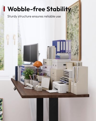 SANODESK Dual Motor 63''x 28'' Large Height Adjustable Standing Desk - Image 7