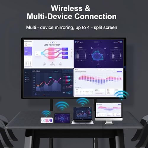 49" Interactive Smart Board for Classrooms & Remote Learning - Full HD 1080P Wireless Whiteboard with Multi-Screen Sharing, Android 12, 5G WiFi, FCC/CE Certified (Board Only + 3-Year Warranty) - Image 2