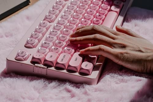 ZORNHER ZH980 Foundation Mechanical Keyboard,95% Pink Creamy Keyboard with Number Pad,Cute Jelly MOA Profile Keycaps,Silent Quiet Switches,Hot-Swappable ASIN B0GXTML - Image 4