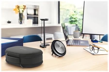 Jabra PanaCast Meet Anywhere+ Video Conference Bundle – Conference Room Camera with 180° Panoramic-4K View Speak 750 Conference Speakerphone, MS Teams Certified, USB Cable, Table Stand, Case - Image 3