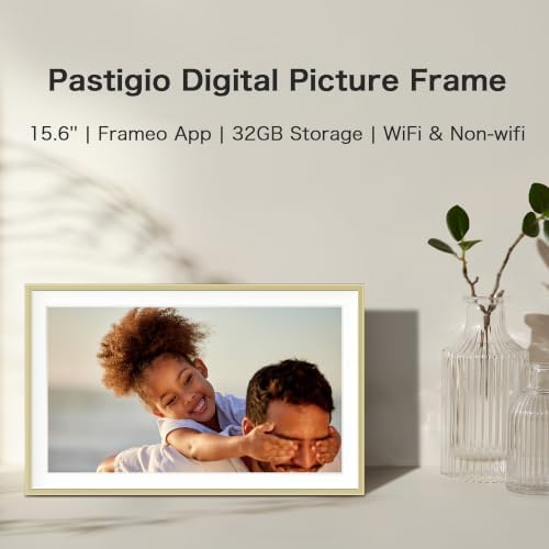 Digital Picture Frame, Frameo 15.6'' Digital Photo Frame WiFi Large Display - Image 2