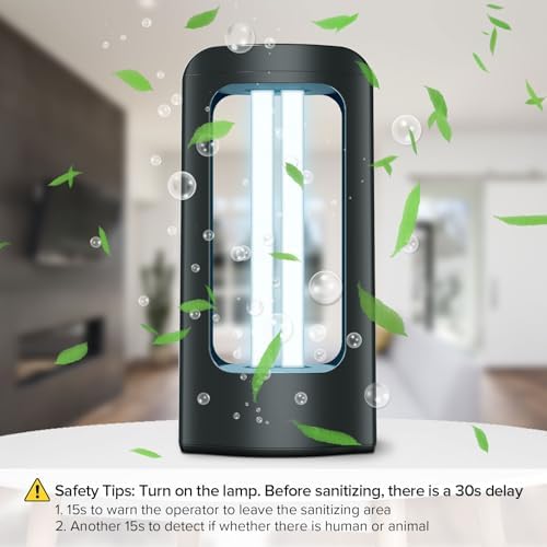 SANSI UV Light, 18W Ultraviolet Portable 254nm Wavelength UVC Cleaning Lamp - Image 6