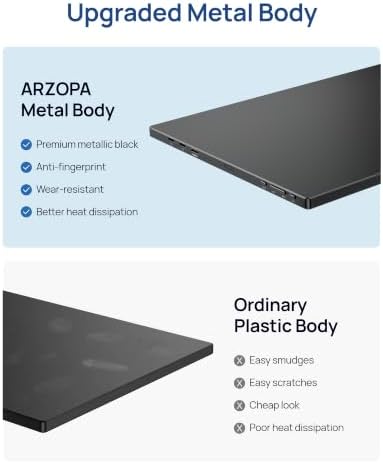 ARZOPA 17.3" Portable Monitor, 1080P FHD 103% sRGB IPS Gaming Monitor - Image 5