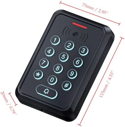 Door Access Control Kit, WiFi Tuya App Remote Control, 600lb Magnetic Lock - Image 3
