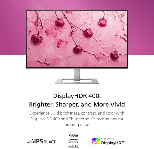 Philips Brilliance 27E2F7903 27" 4K UHD IPS Black Display, Thunderbolt, PD 96W, Height Adjustable, Daisy Chain, Built in Speakers, MacBook/PC Compatible, 4-Year Advance Replacement - Image 4