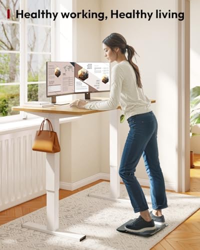 SANODESK 40''x24'' Height Adjustable Electric Standing Desk for Home Office - Image 2