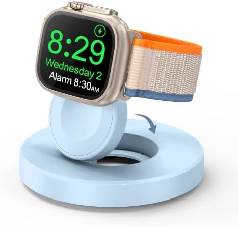Upgraded for Apple Watch Charger, Foldable Travel Fast Charging Dock by ZAPOGO