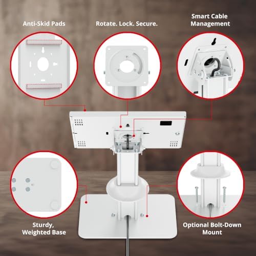 SIIG Anti-Theft Tablet Kiosk Stand for 10.9"-11" Tablets, CE-MT6A11-S1 - Image 6