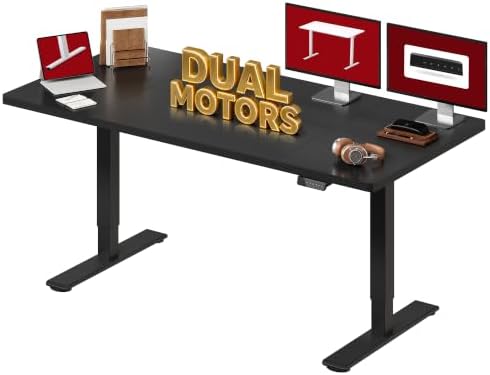 SANODESK Dual Motor 79''x 32'' Large Height Adjustable Standing Desk by sanodesk