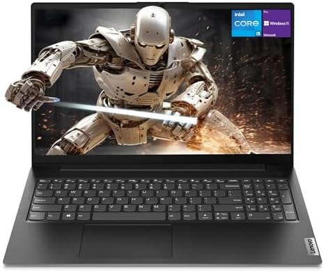 Lenovo V15 Gen 4 Business Laptop, 15.6" FHD Display, Intel Core i5-13420H (Beat i7-1355U), HDMI, RJ45, Webcam, Numeric Keypad, Wi-Fi, Windows 11 Pro, Black (16GB RAM | 512GB SSD) by LENOVO
