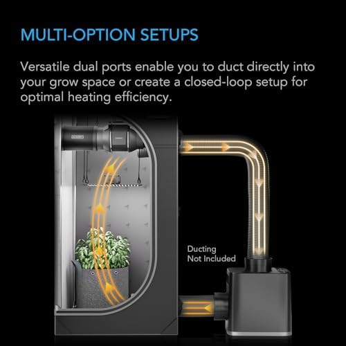 AC Infinity THERMOFORGE T7, Plant Heater 1000W w/ Environment Controller - Image 6