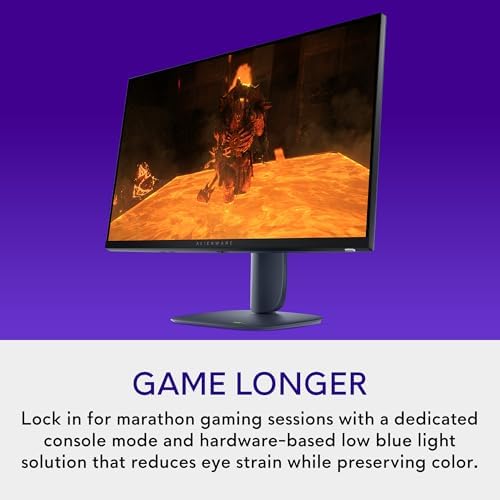 Alienware 27 Gaming Monitor AW2725DM, WQHD Fast IPS, 180Hz, G-SYNC, VESA - Image 5
