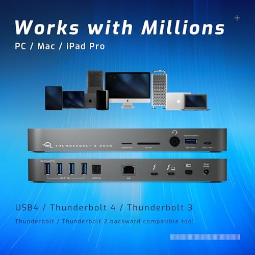 OWC 14-Port Thunderbolt Dock Thunderbolt 40Gb/s Connectivity Solution - Image 2