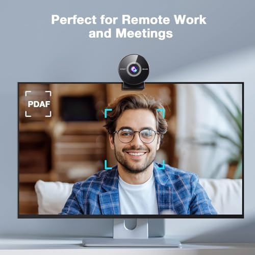 EMEET C950 4K Webcam for PC, PDAF Autofocus, USB Webcam with Microphone - Image 3