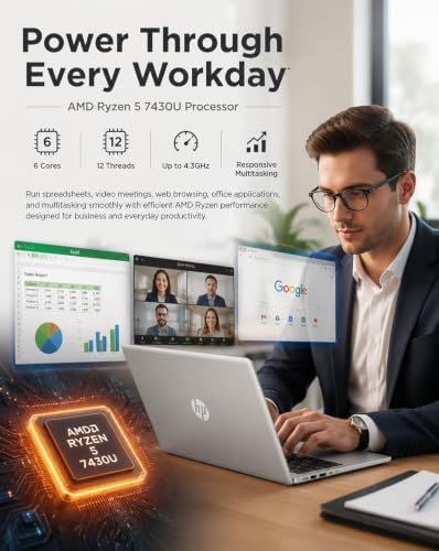 HP 17 Inch FHD Laptop Computer for Business & Students 32GB RAM 1TB SSD - Image 2