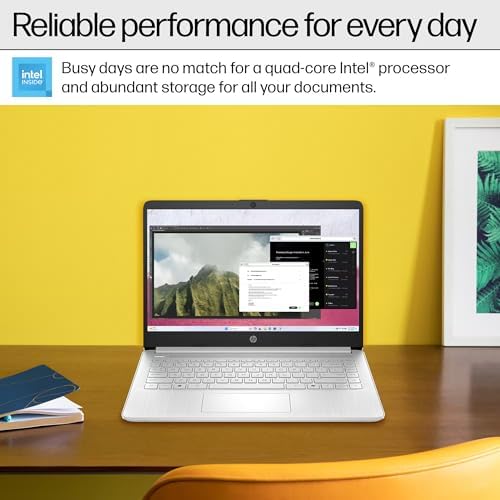 HP Ultrabook 14 Laptop Computer Business Study & Home 2025, Lifetime MS Office + Windows 11 Pro, Quad-Core Intel CPU, 8GB RAM & 628GB Storage (128GB UFS+500GB Ext), Wi-Fi 6, HubxcelAccessory, Silver - Image 6