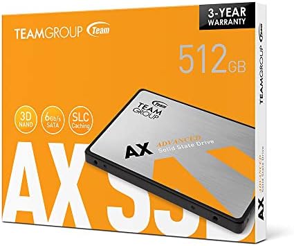 TEAMGROUP AX2 512GB 3D NAND TLC 2.5 Inch SATA III Internal Solid State Drive SSD (Read Speed up to 530 MB/s) Compatible with Laptop & PC Desktop T253A3512G0C101 - Image 7