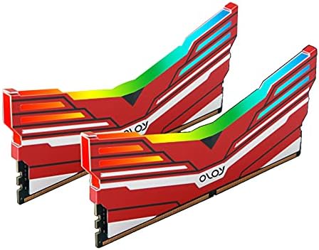 OLOy DDR4 RAM 16GB (2x8GB) Warhawk Aura Sync RGB 3000 MHz CL16 1.35V 288-Pin Desktop Gaming UDIMM (MD4U083016BCDA) by OLOy