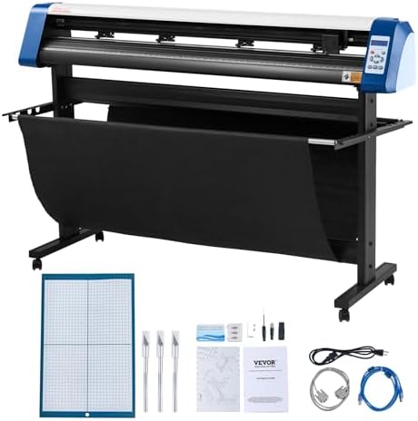 VEVOR Vinyl Cutter Machine 53" Semi-Automatic Vinyl Printer Cutter Machine by VEVOR