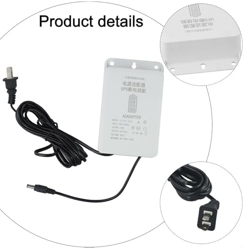 DC 12V-2A Mini UPS Battery Backup Interface with 6000mAh Capacity for WiFi, Router, Modem, and Security Cameras - Uninterruptible Power Supply Adapter for Outdoor Use - Image 2