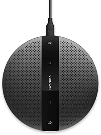 PC Microphone Speaker Business Conference USB Speakerphone for Skype, Webinar, Call Center by KAYSUDA