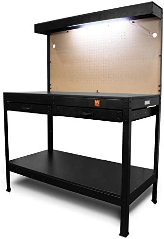 WEN WB4723 48-Inch Workbench with Power Outlets and Light by WEN