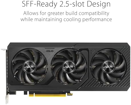 ASUS The SFF-Ready Prime GeForce RTX 4070 OC Edition 12GB GDDR6X Graphics Card (PCIe 4.0, 12GB GDDR6X, DLSS 3, HDMI 2.1a, DisplayPort 1.4a), 3 Year Warranty - Image 2