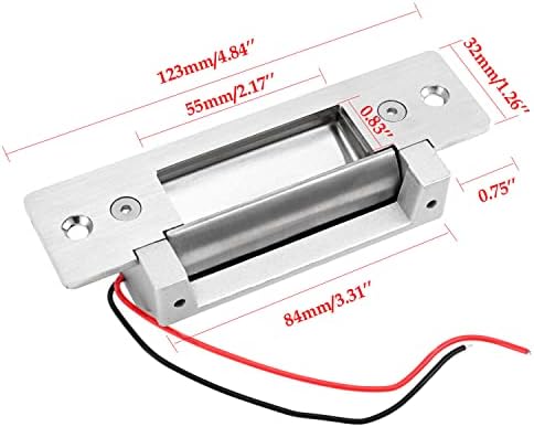 Smart Door Access Control Kit, Wi-Fi Tuya App, Adjustable Electric Strike - Image 3