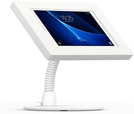 VidaMount White Enclosure and Portable Flexible Stand [Bundle] Compatible with Samsung Galaxy Tab A 10.1 (2016) by VidaMount