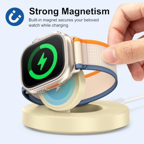 Upgraded for Apple Watch Charger, Foldable Travel Fast Charging Dock - Image 3