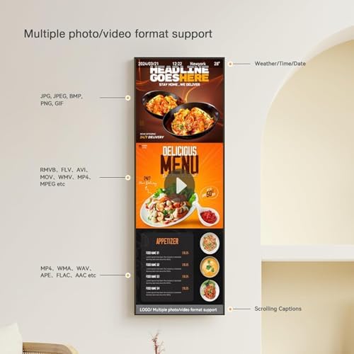 48.5" Digital Signage Display 1000-Nit Stretched Bar Monitor - Image 3