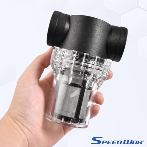 SPEEDWOX 1 Inch Sediment Filter Pressure Washer Filter Female In-Line Strainer Large Flow Pipe Diameter Universal 1-Inch Threaded Connection for RV Water Systems Outdoor Gardening Pressure Washer - Image 6