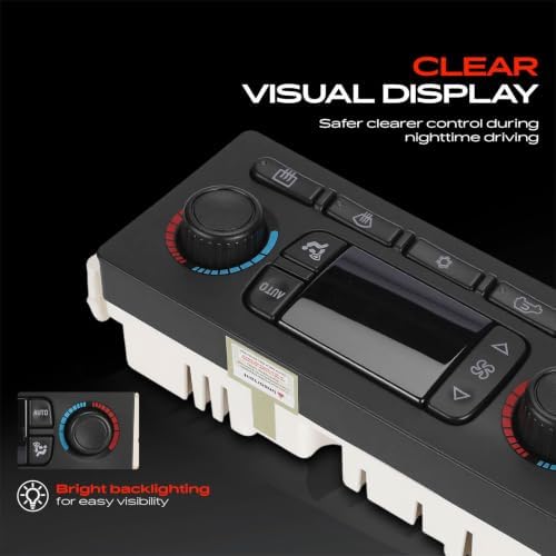 A-Premium Automatic Climate Control Module A/C & Heater Control Panel - Image 5