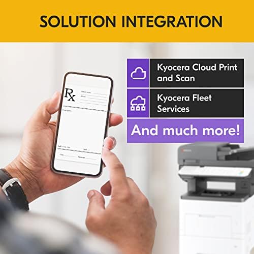 KYOCERA ECOSYS MA6000ifx All-in-One Monochrome Laser Printer, 62 ppm - Image 6
