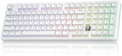 LEOBOG HI98C Pro Wireless Mechanical Gaming Aluminum Keyboard with Num Pad by Strikonx