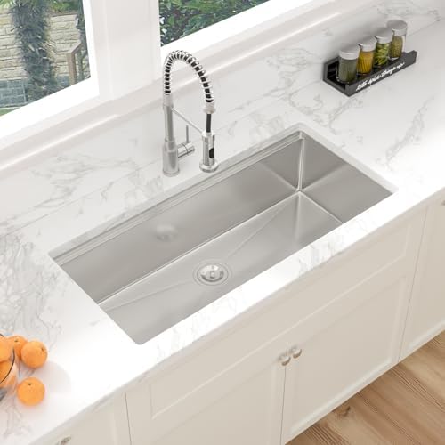 Sarlai 39 Kitchen Sink Undermount 39 x 19 Inch Undermount Sink Workstation - Image 3