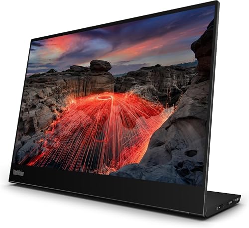 Lenovo ThinkVision M14t Gen2 14-inch 2240x1400 Portable Monitor by LENOVO