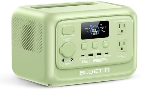 BLUETTI Elite 30 V2 Portable Power Station 288Wh 600W LFP Solar Generator by Unknown