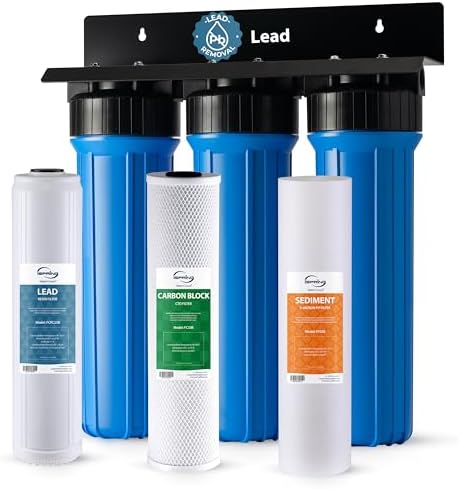 iSpring WGB32B-PB Lead-Reducing Whole House Water Filter System by iSpring
