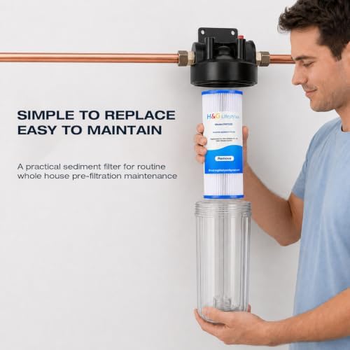 H&G Lifestyles 5Micron Water Filter 10 x 4.5 Sediment Filter for Well Water - Image 7