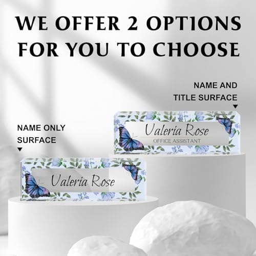 Custom Name Plate for Desk, Acrylic Desk Name Plate Personalized, Employee Appreciation Gifts, Office Desk Accessories for Woman Teacher Nurse, Coworker Gifts for Manager Assistant - Image 5