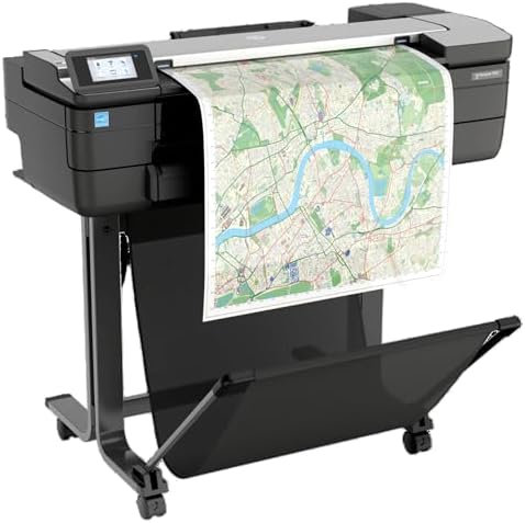 HP DesignJet T830 Large Format Multifunction Wireless Plotter Printer - 24", with Mobile Printing (F9A28D) by Unknown