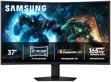 Samsung 37” Odyssey G7 (G75F) Series 4K UHD Curved Gaming Monitor by Unknown