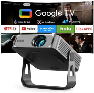 Official Google TV - XuanPad Smart Mini Projector with WiFi and Bluetooth by YouDeservetheBest