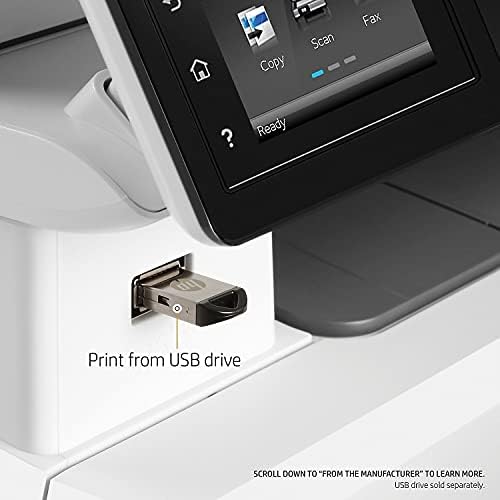 HP LaserJet Pro M281fdw All-in-One Wireless Color Laser Printer, Works with Alexa (T6B82A) - Image 7
