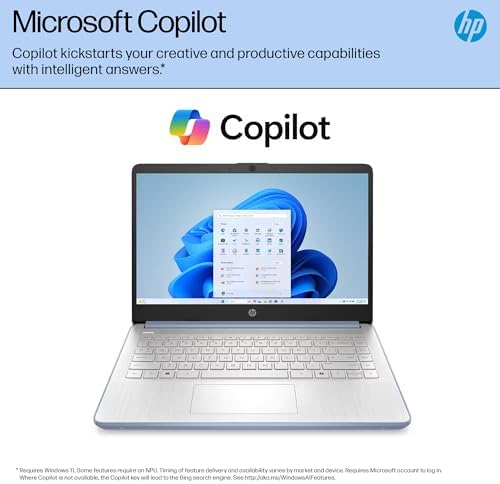 HP Ultrabook 14 Laptop Computer Business Study & Home 2025, Lifetime MS Office + Windows 11 Pro, Quad-Core Intel CPU, 16GB RAM & 628GB Storage (128GB UFS+500GB Ext), Wi-Fi 6, HubxcelAccessory, Blue - Image 5